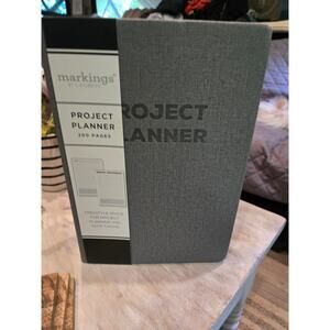 Markings by C.R. Gibson 200pg hardcover Project Planner NEW!